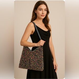 Sequin party purse